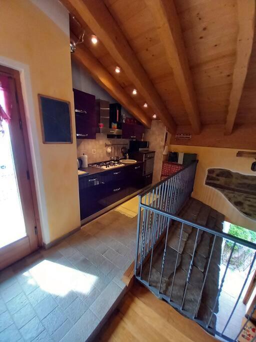 Chalet La Terrazza Vista Lago Bellano Bagian luar foto