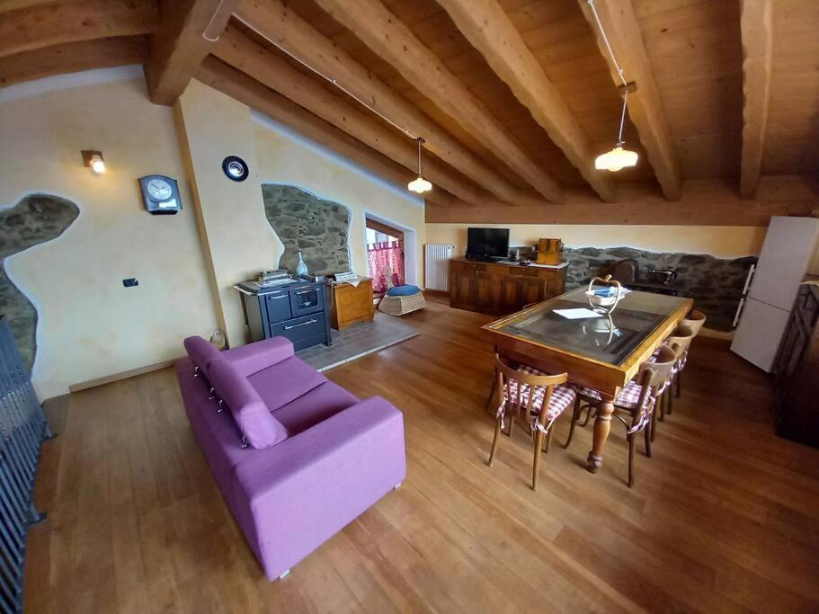 Chalet La Terrazza Vista Lago Bellano Bagian luar foto