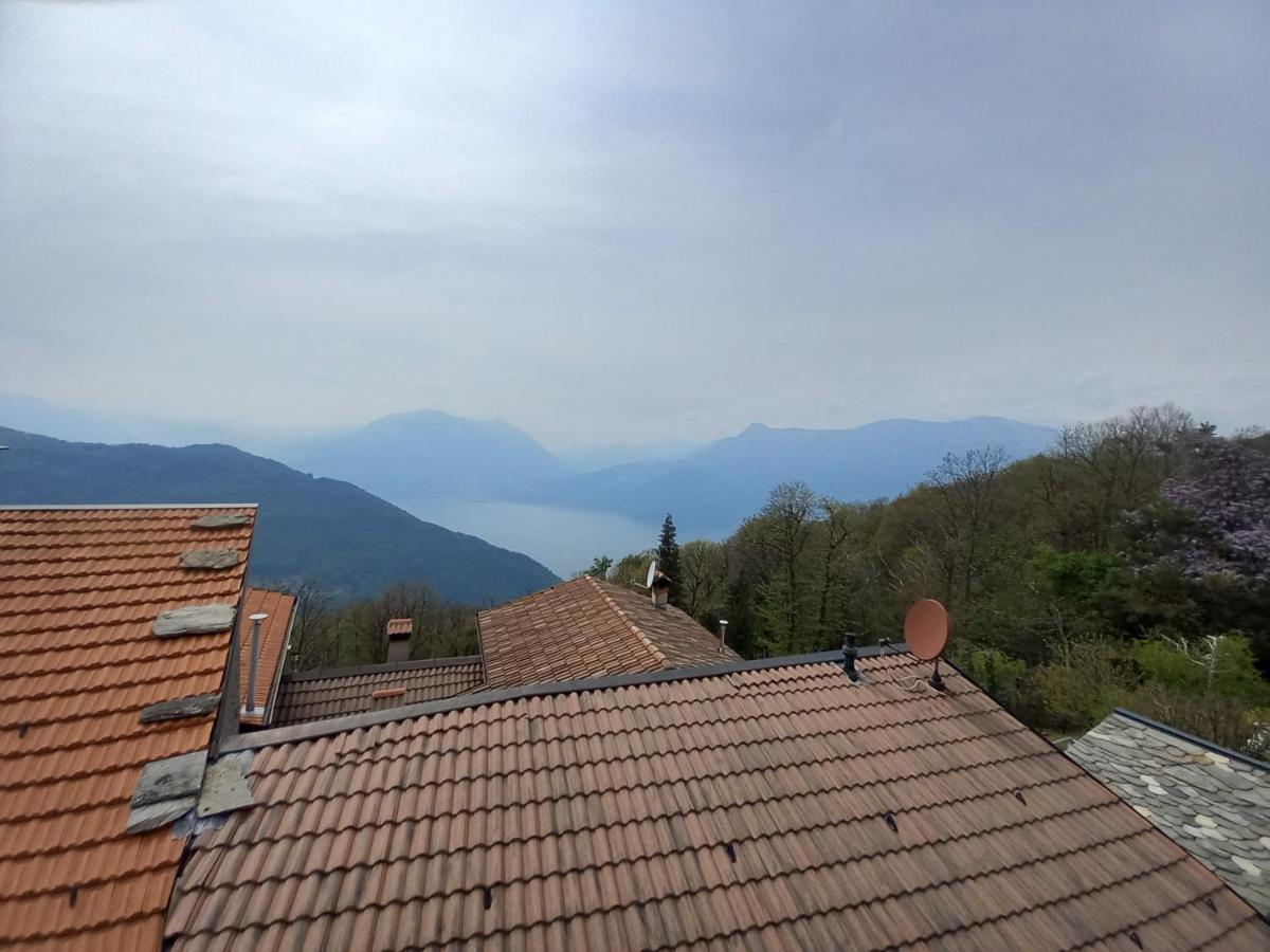 Chalet La Terrazza Vista Lago Bellano Bagian luar foto
