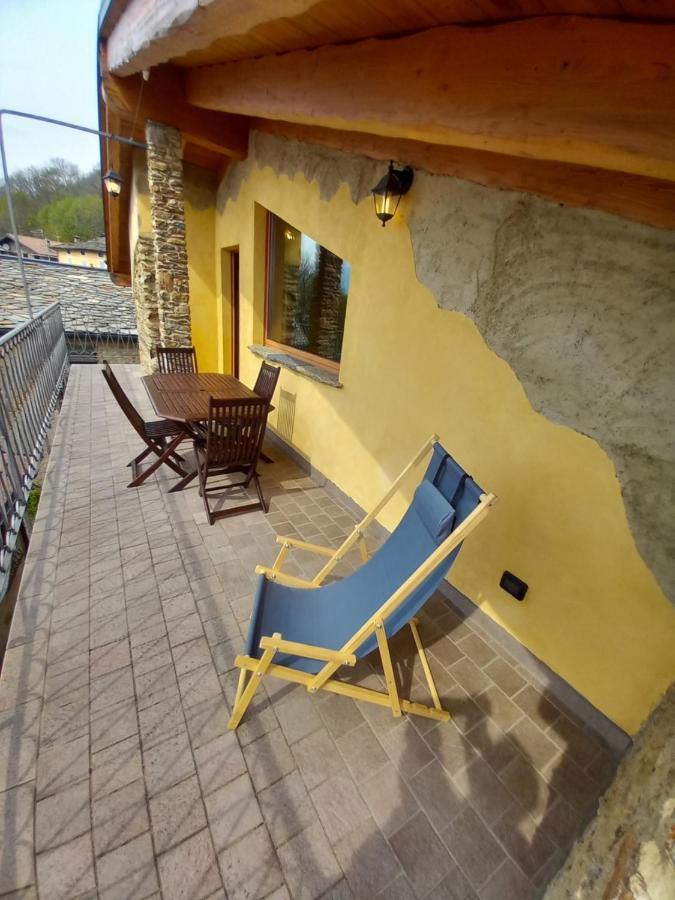 Chalet La Terrazza Vista Lago Bellano Bagian luar foto
